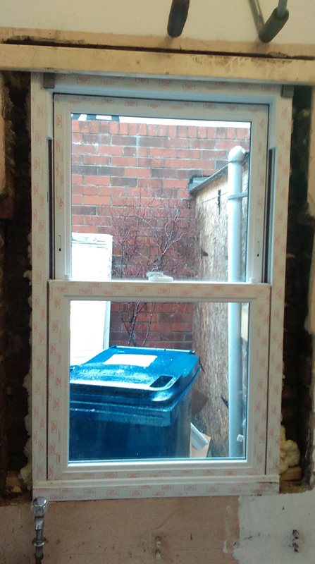 Rehau PVCu sash windows Newcastle and Durham