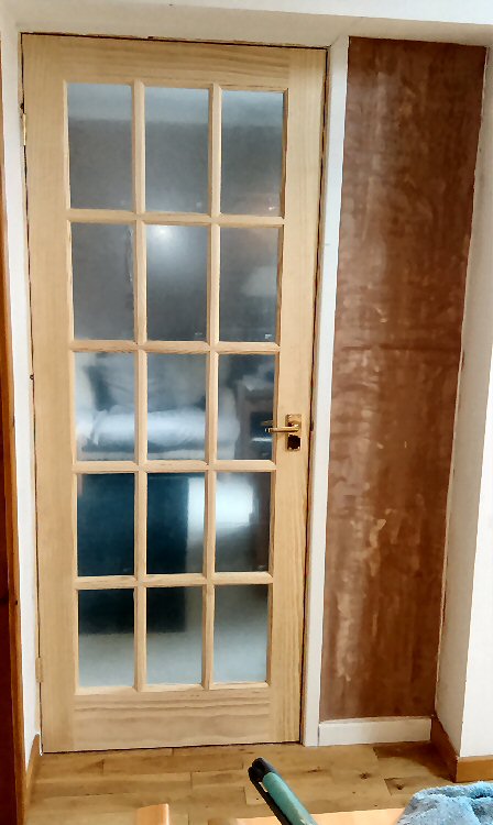 Toughened Glass Units Installed in New Door Newcastle