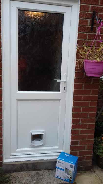 cat flap fitters Corbridge