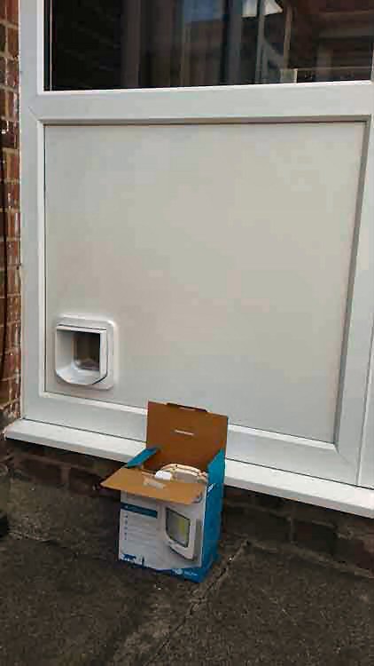 cat flap fitters Gateshead