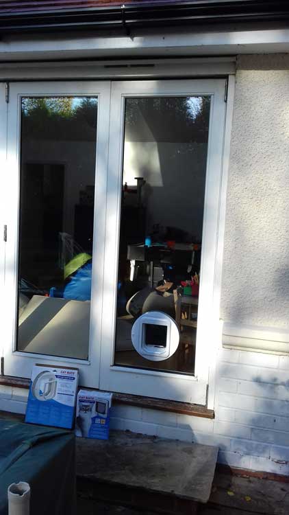 cat flap fitters Tynemouth