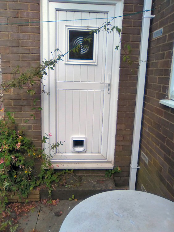 cat flap fitters Newcastle and Northumberland