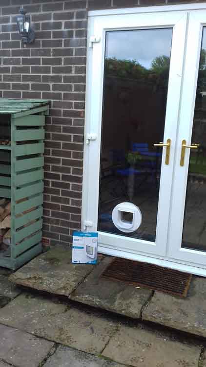 cat flap fitters Morpeth Northumberland