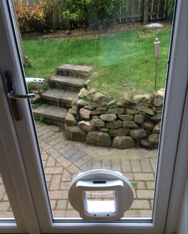 dog flap installers Newcastle and Durham