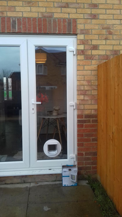 Cat flap kings Hebburn and Jarrow