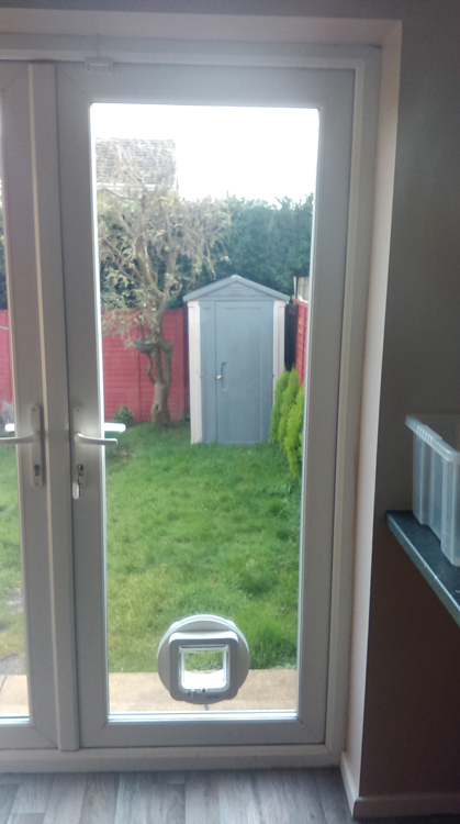 North East cat flap installers