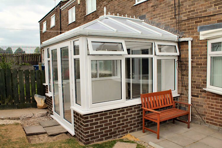 completed conservatory in West Denton