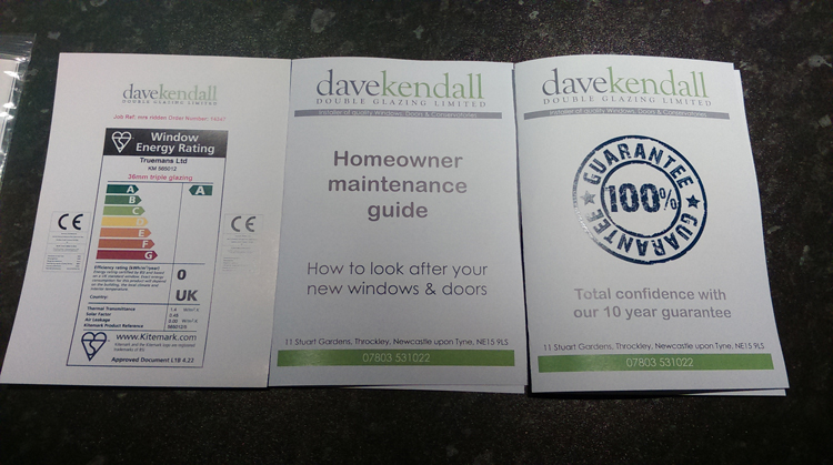 French doors installers Washington and Gateshead