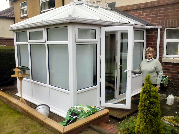 Completed conservatory Newcastle