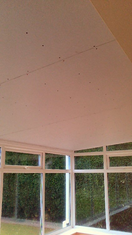 Darras Hall conservatory roof insulation