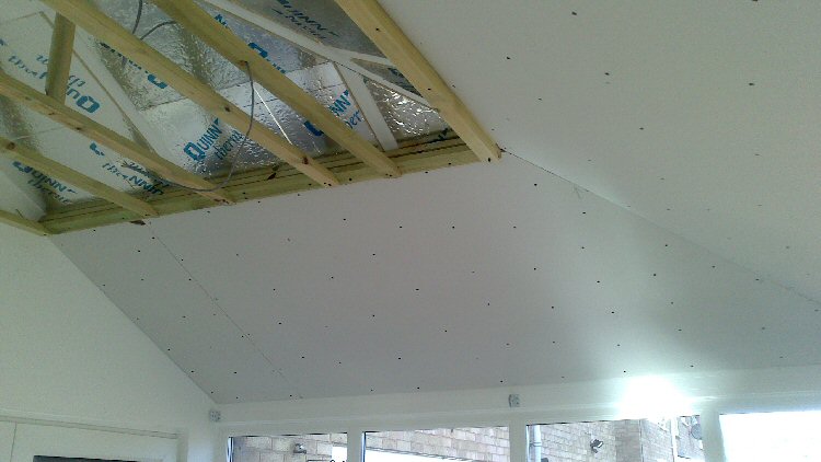 North East conservatory roof insulation system