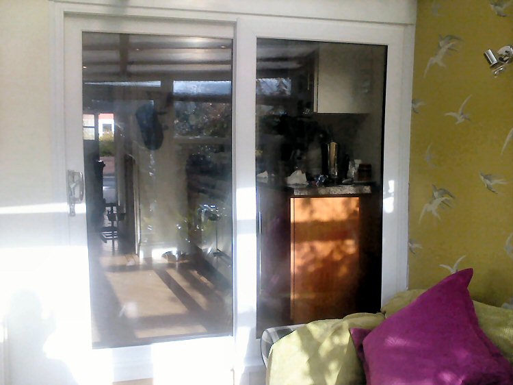 A-rated internal patio door installed