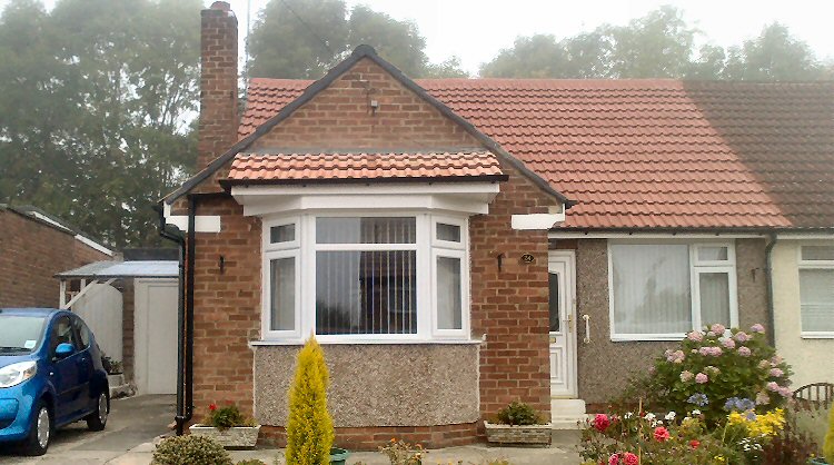handmade bow window roof North East