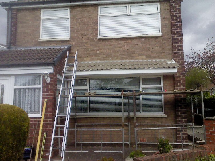 Bow and Bay window canopies Newcastle