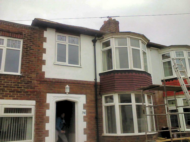 Kommerling bay windows with leaded Planitherm glass Newcastle