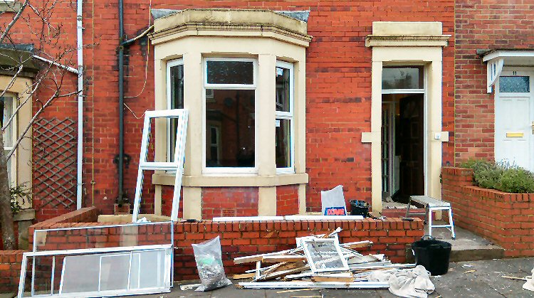 double glazing installation at Fenham
