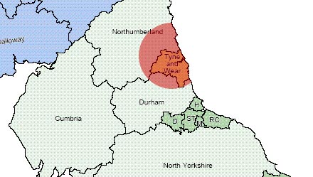 double glazing map