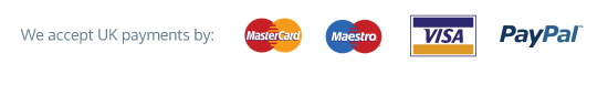 Pay for you windows with Visa, Maestro or Mastercard, powered by Paypal