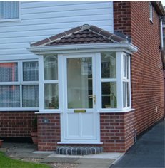 Porch builder Newcastle and door canopies Newcastle