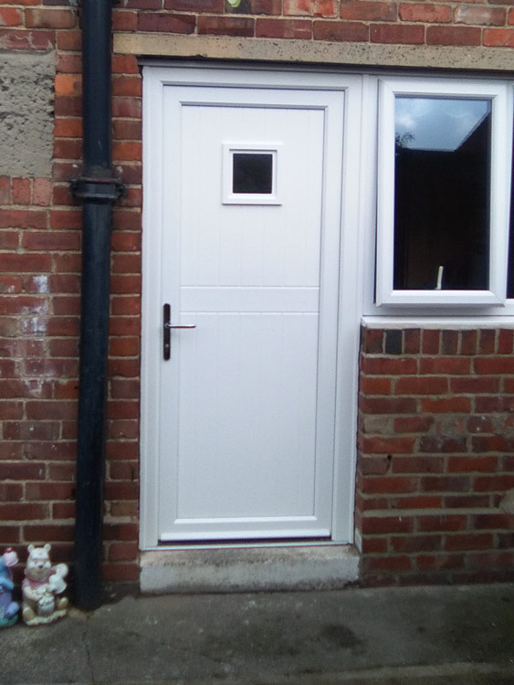 Solid timber filled composite doors Northumberland
